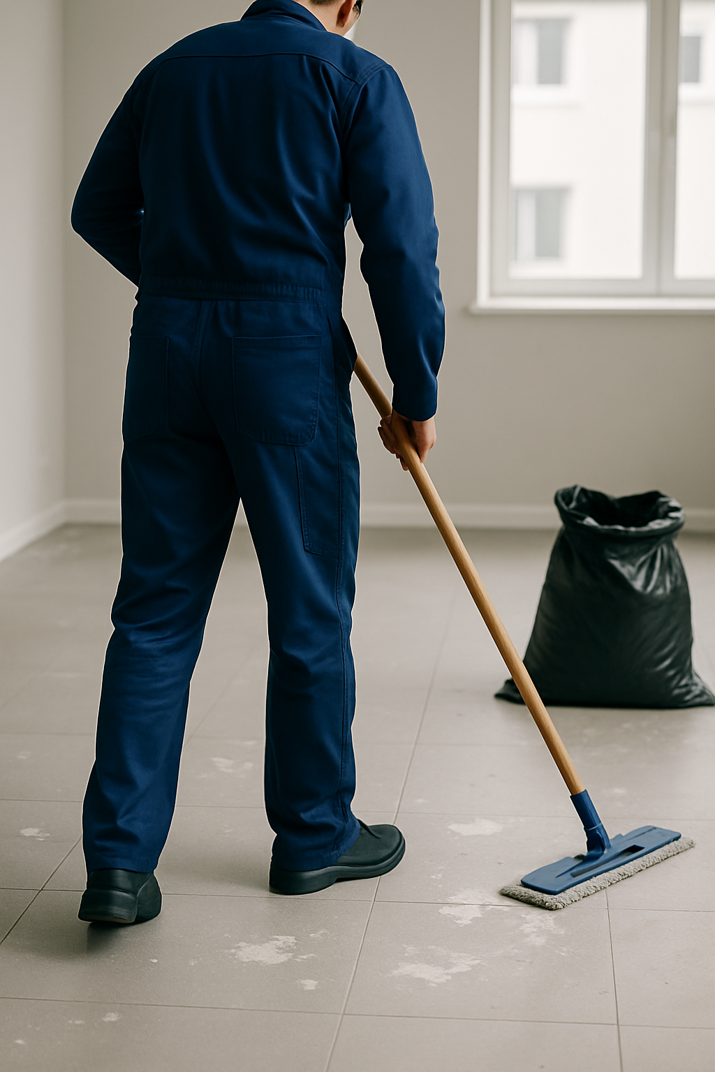 Nettoyage après travaux fin de chantier